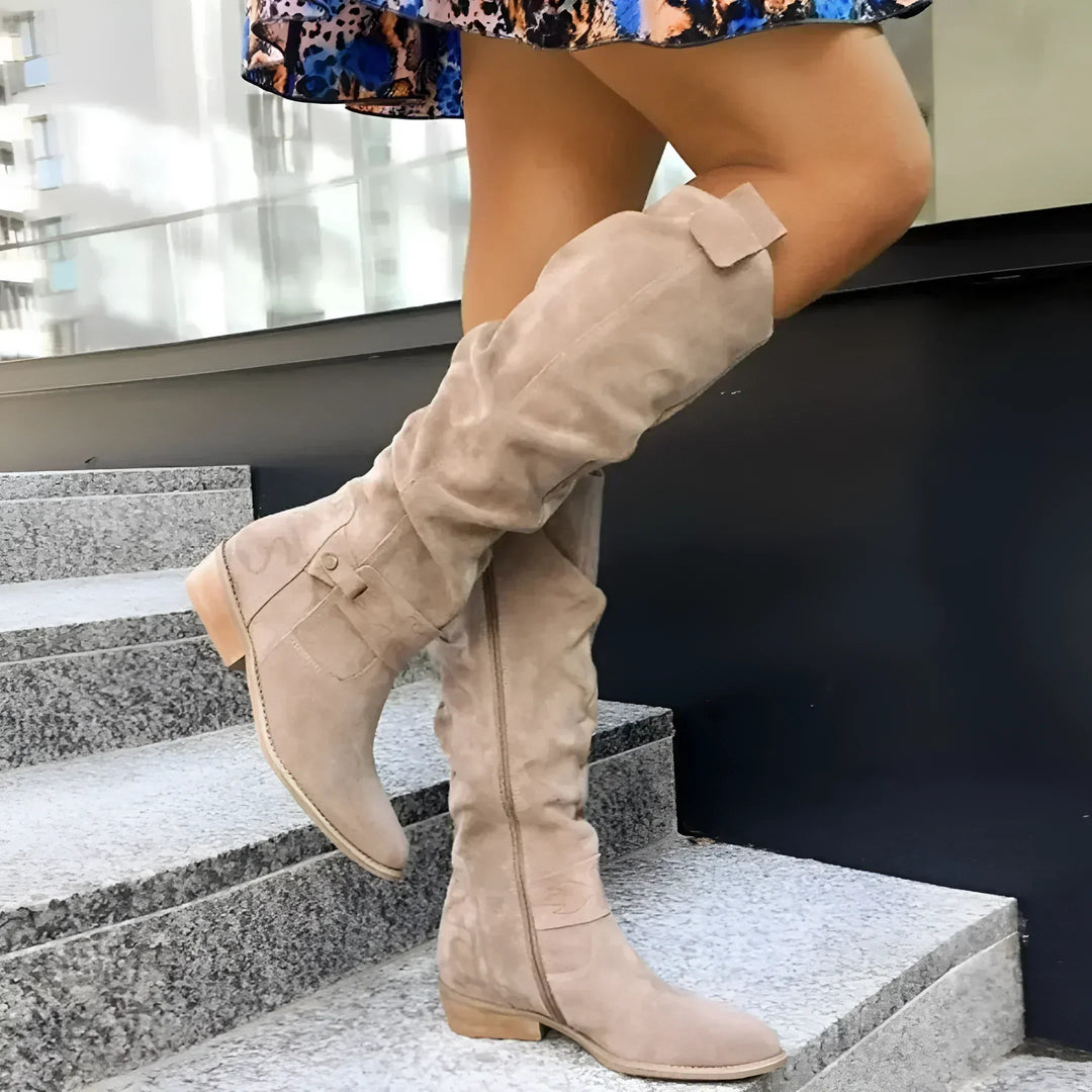 Teresa™ | Leather High Boots