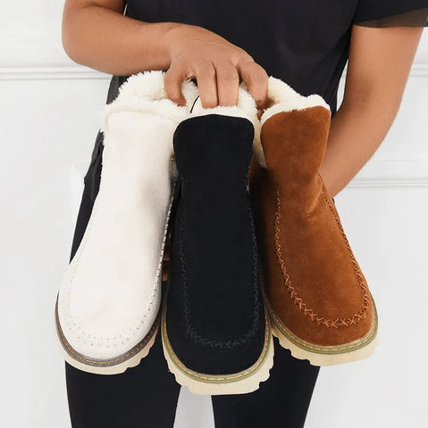 Ava™ | Cozy Winter Ankle Boots