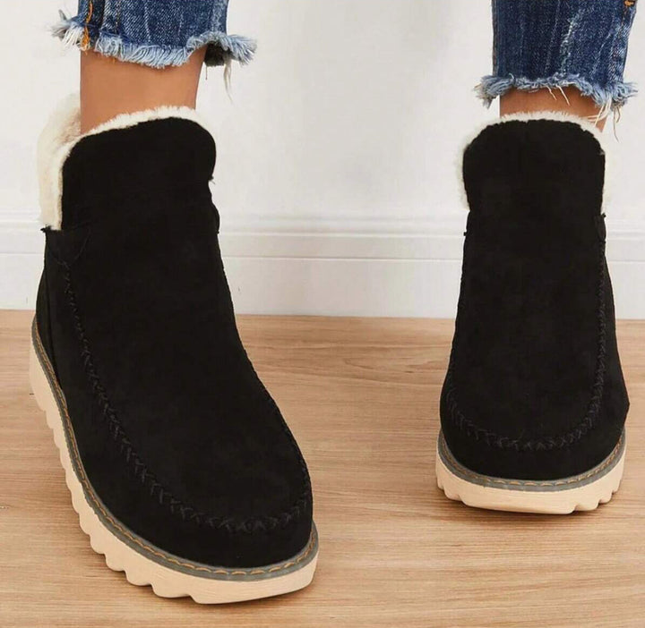 Ava | Cozy Winter Ankle Boots