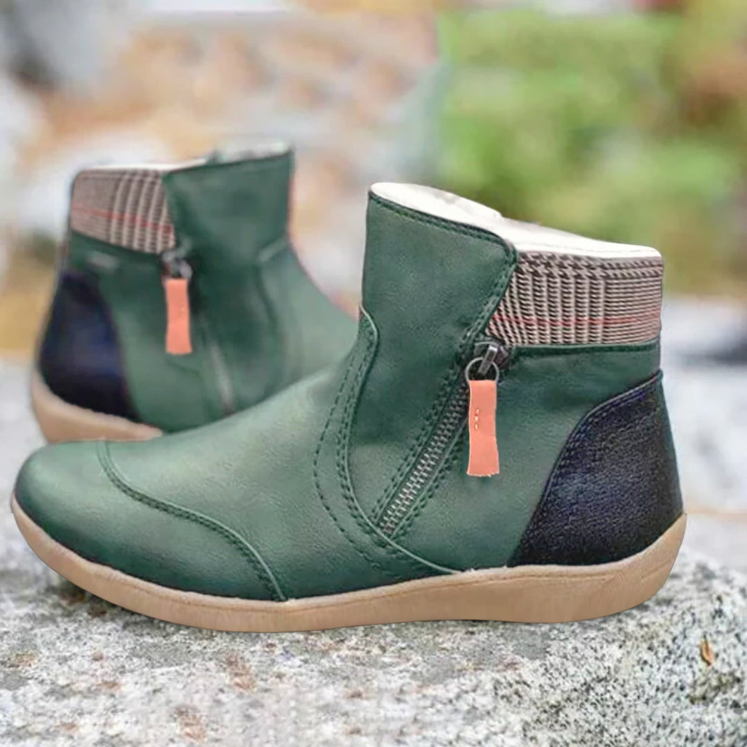 Caroline™ | Waterproof Leather Boots with Foot Support