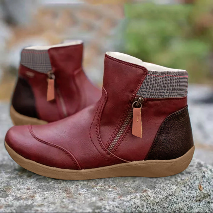 Caroline™ | Waterproof Leather Boots with Foot Support