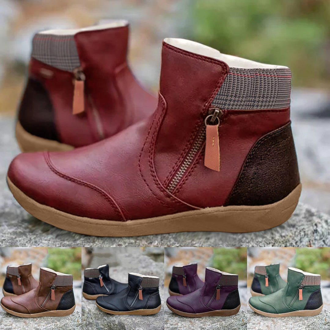 Caroline™ | Waterproof Leather Boots with Foot Support